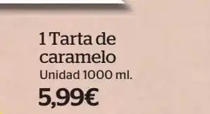 La Sirena Tarta de caramelo oferta