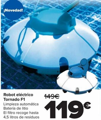 Carrefour Robot eléctrico tornado f1 oferta