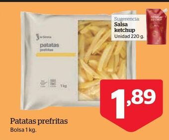 La Sirena Patatas prefritas oferta