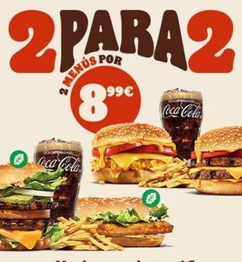 Burger King Coca-cola coca-cola oferta