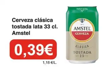 Cerveza amstel