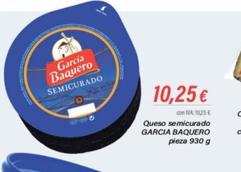 Cash Ifa Queso Semicurado Garcia Baquero oferta