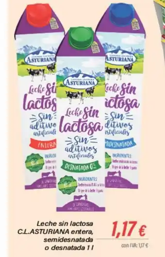Cash Ifa Leche Sin Lactosa C.L.Asturiana oferta