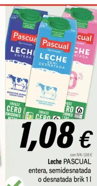 Cash Ifa Leche Pascual oferta