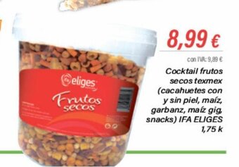 Cash Ifa Cocktail Frutos Secos Texmex oferta