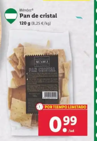 Lidl Pan de Cristal oferta