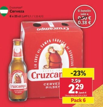 Lidl Cerveza oferta