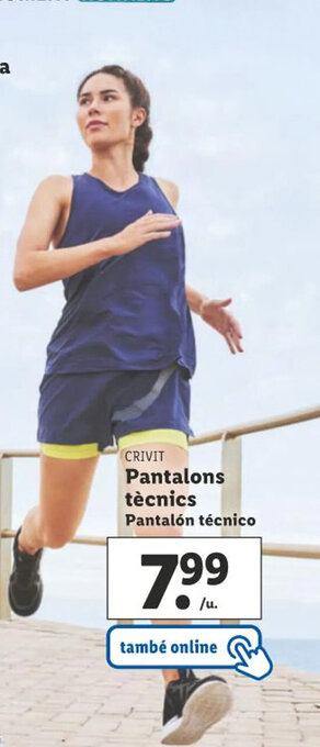 Lidl Pantalon Tècnics oferta