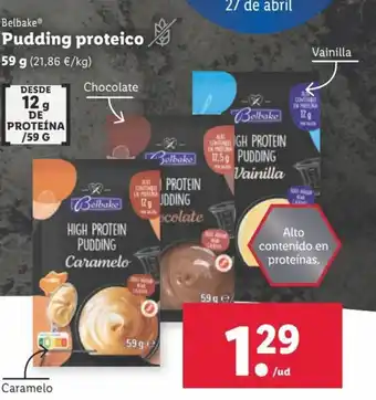 Pudding Proteico