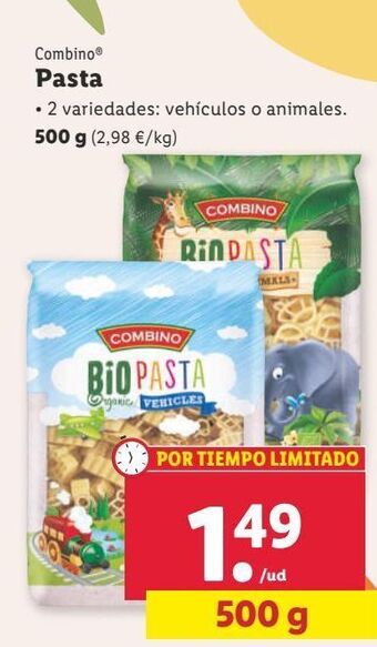 Lidl Pasta combino oferta