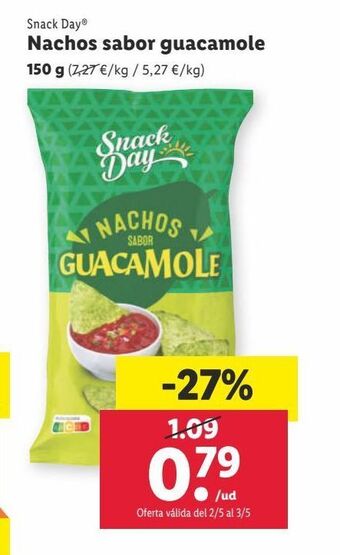 Lidl Nachos snack day oferta