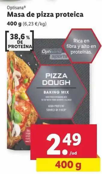 Lidl Masa de pizza optisana oferta