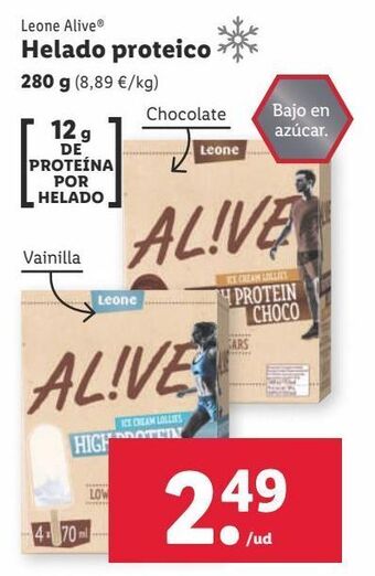 Lidl Helados oferta