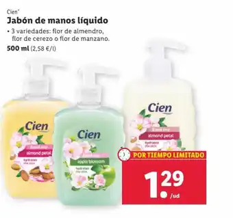 Lidl Jabón de Manos Líquido oferta