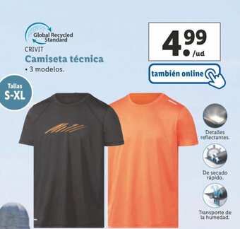 Lidl Camiseta Técnica oferta