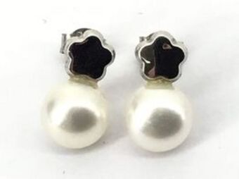 Cash Converters Pendientes oro 18k con perla oferta