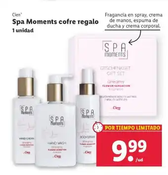 Lidl Cien Spa Moments Cofre Regalo oferta