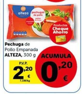 Masymas Pechuga De Pollo Empanada Alteza oferta