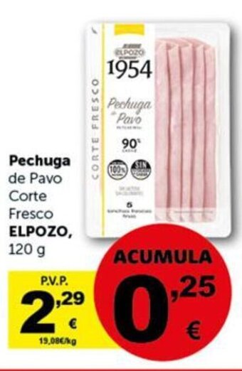 Masymas Pechuga De Pavo Corte Fresco Elpozo oferta