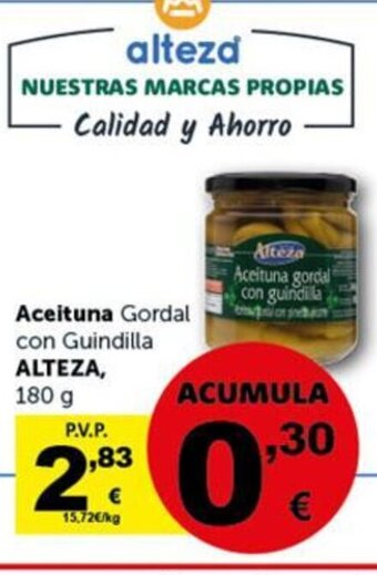 Masymas Aceituna Gordal con Guindilla Alteza oferta