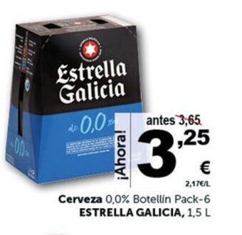 Masymas Cerveza 0.0 Botellín Pack-6 Estrella Galicia oferta