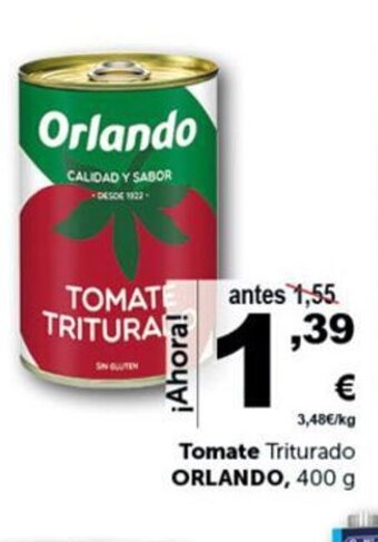 Masymas Tomate Triturado Orlando oferta