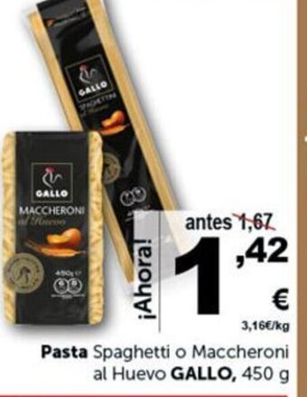 Masymas Pasta Gallo oferta
