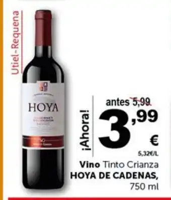 Masymas Vino Tinto Crianza Hoya de Cadenas oferta