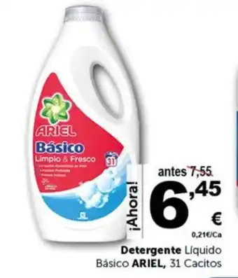 Masymas Detergente Líquido Básico Ariel oferta