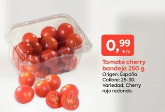 Suma Supermercados Tomate Cherry Bandeja 250g oferta
