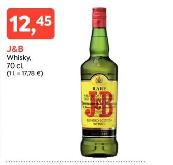 Suma Supermercados J&B Whisky 70 cl oferta