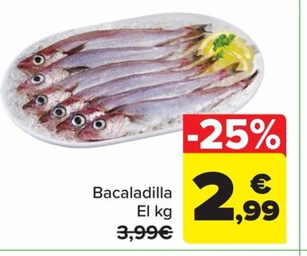 Carrefour Bacaladilla El kg oferta