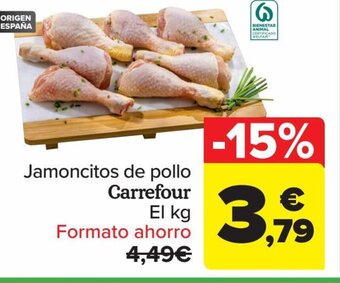 Carrefour Jamoncitos de Pollo oferta