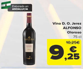 Carrefour Vino D.O. Jerez Alfonso Oloroso oferta