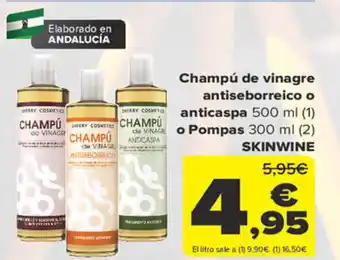 Carrefour Champú De Vinagre Antisevorreico oferta