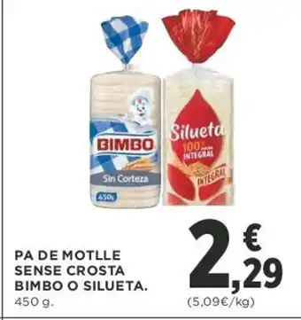 Supercor Pa de Motlle Sense Crosta Bimbo o Silueta oferta