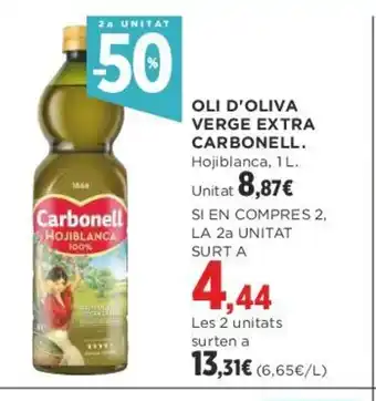 Supercor Oli D'Oliva Verge Extra Carbonell oferta