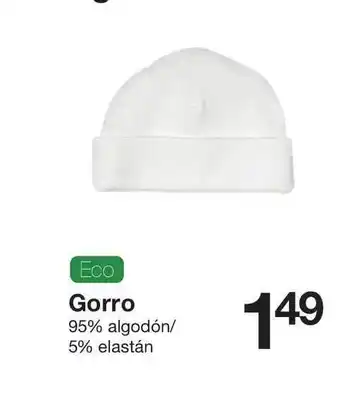 Zeeman Eco Gorro 95% algodór/ 5% elastán oferta