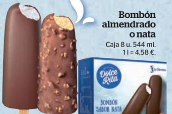La Sirena Bombón nata 8u 544ml oferta