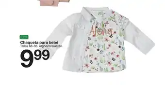Zeeman Chaqueta para bebé Tallas 68-86, Algodón/elastán oferta