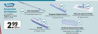 Lidl AquaPur Accesorios de limpieza oferta