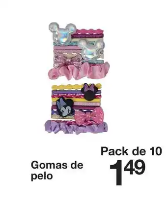 Zeeman Gomas de pelo Pack de 10 oferta
