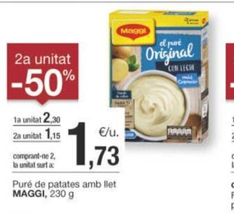 BonpreuEsclat Puré de patates amb llet MAGGI, 230 g oferta