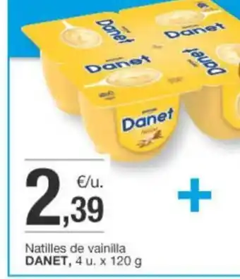 BonpreuEsclat Natilles de vainilla DANET, 4 u. x 120 g oferta