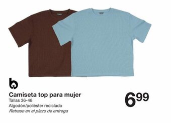 Zeeman Camiseta top para mujer oferta