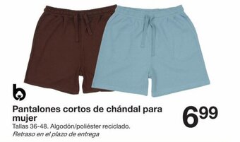 Zeeman Pantalones cortos de chándal para mujer oferta