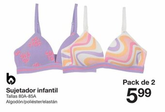 Zeeman Sujetador infantil oferta