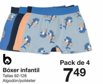 Zeeman Bóxer infantil oferta