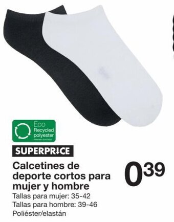 Zeeman Calcetines de deporte cortos para mujer y hombre oferta