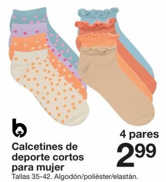 Zeeman Calcetines de deporte cortos para mujer oferta